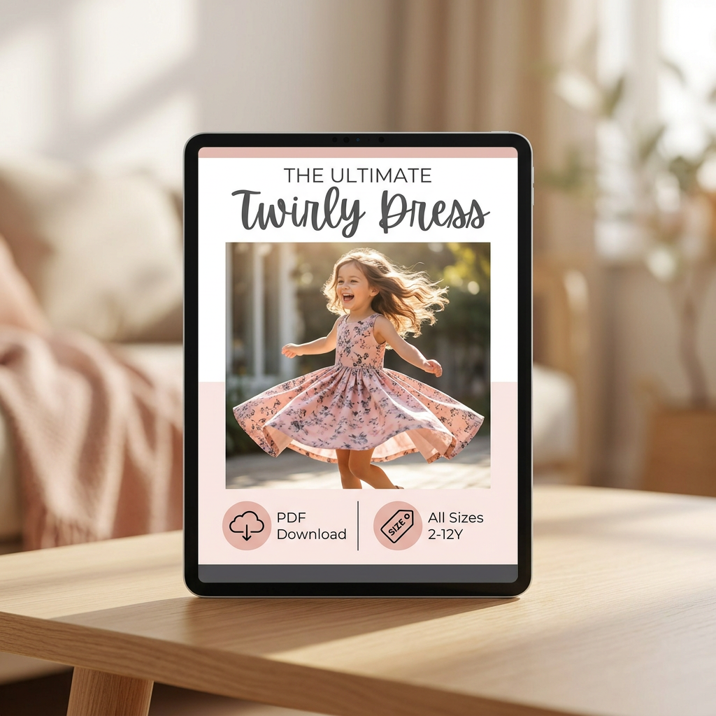 The Ultimate Twirly Dress sewing pattern