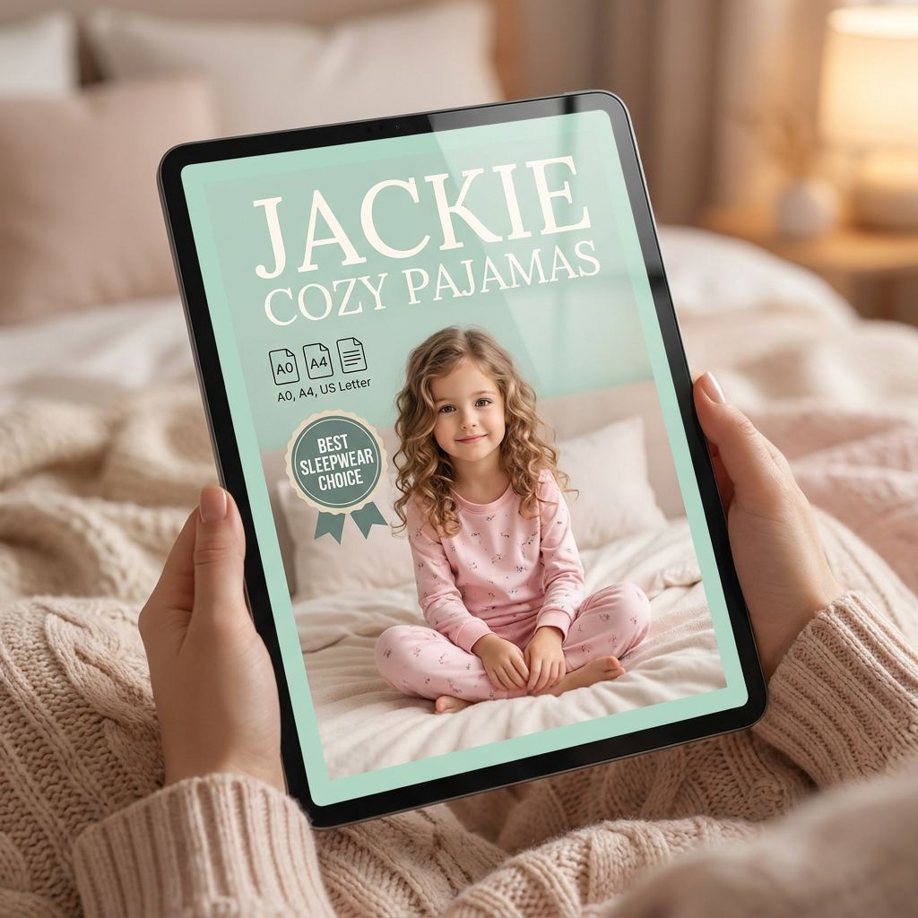 Jackie Cozy Pajamas sewing pattern